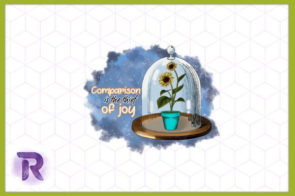 Comparison Is the Thief of Joy Floral
