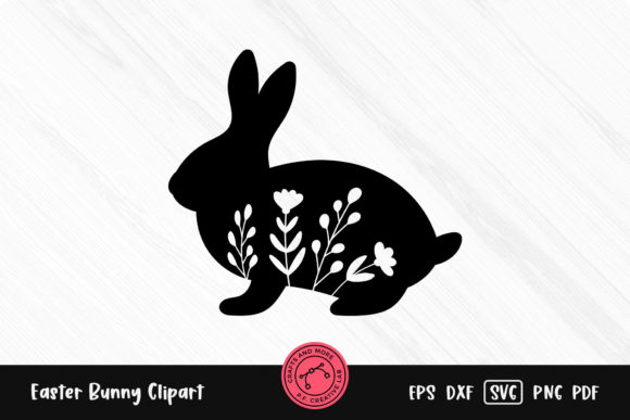 Easter Bunny SVG – Rabbit Silhouette