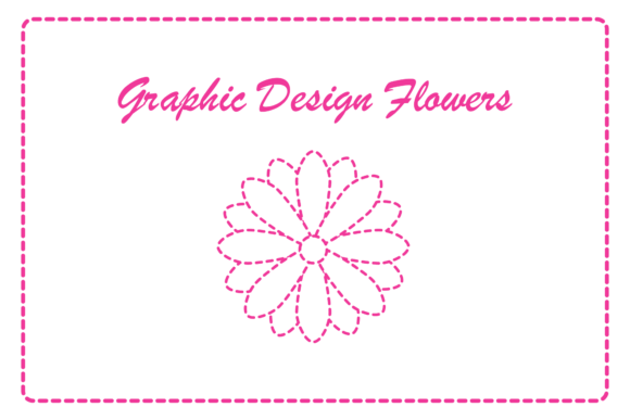Floral Worksheet Design Graphic Cute