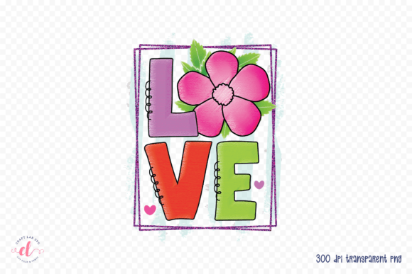 Love PNG – Spring Sublimation Design