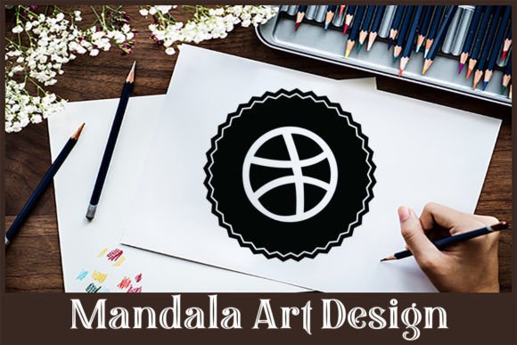 Mandala Social Media Icon Design