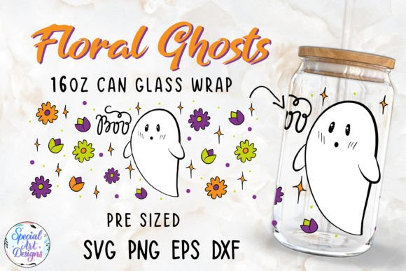 Pumpinks 16oz Glass Wrap
