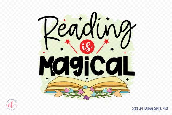 Reading is Magical PNG Reading PNG