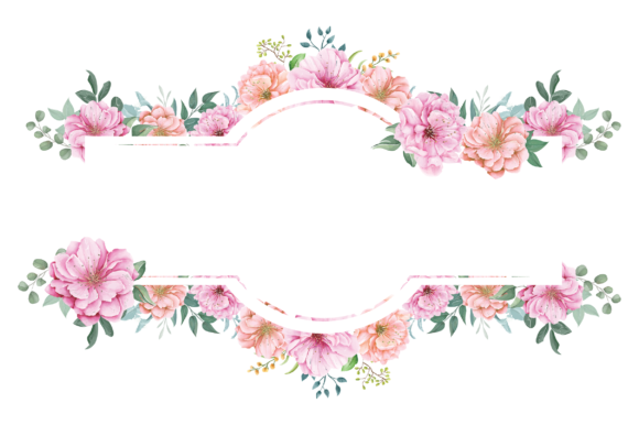 Watercolor Flowers Vector Illustration